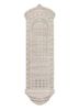 khidki beige and brown wool and bamboo silk hand knotted Rug - HeadShot