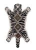 wild wanderlust ivory wool and viscose hand tufted Rug - HeadShot