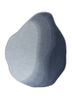 chroma blue wool hand tufted Rug - HeadShot