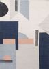 checkers ivory wool flat weaves Rug - HeadShot