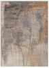 entropy beige and brown wool hand knotted Rug - HeadShot