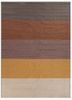 indusbar grey and black polyester flat weaves Rug - HeadShot