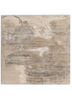  ivory wool and bamboo silk hand knotted Rug