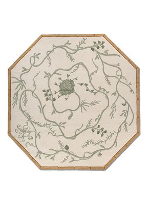 mysterious labyrinth ivory wool hand tufted Rug