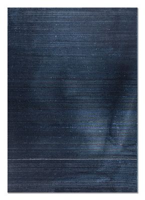  blue wool flat weaves Rug
