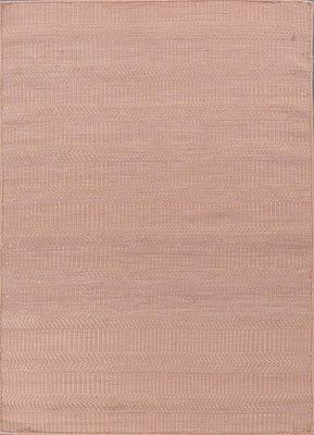  pink and purple wool and viscose flat weaves Rug