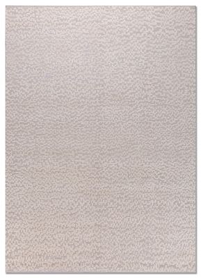  ivory wool hand knotted Rug