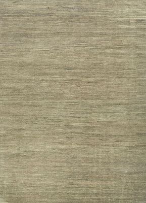  green afghan wool and jute hand knotted Rug