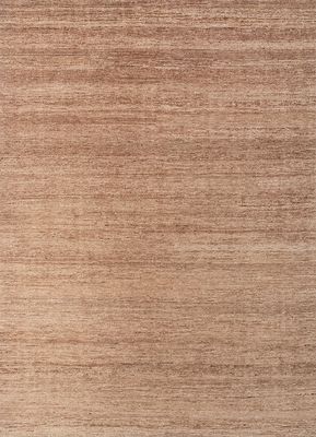  beige and brown afghan wool and jute hand knotted Rug