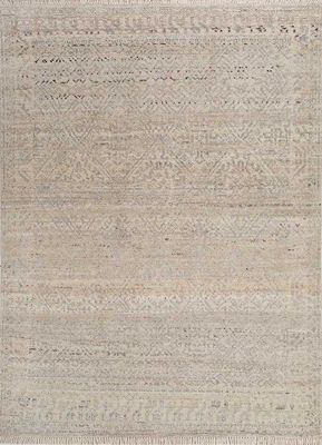  gold afghan wool hand knotted Rug