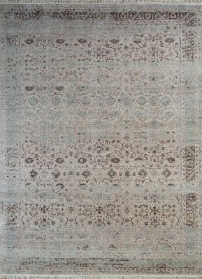  pink and purple afghan wool hand knotted Rug