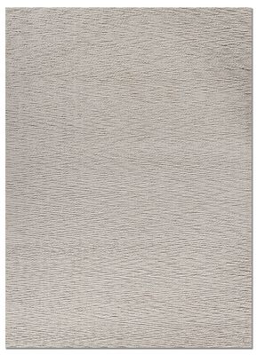  grey and black wool and bamboo silk hand loom Rug