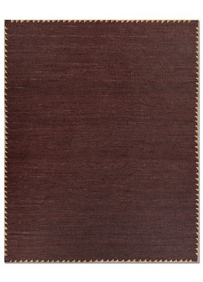  pink and purple jute and hemp flat weaves Rug