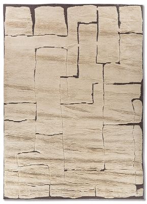  ivory wool flat weaves Rug