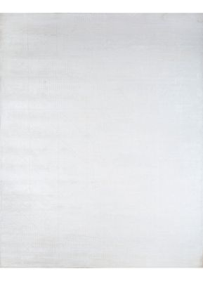  beige and brown viscose hand loom Rug