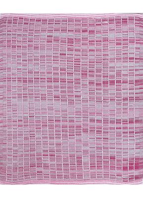 handwoven throw pink and purple polyester hand loom Rug