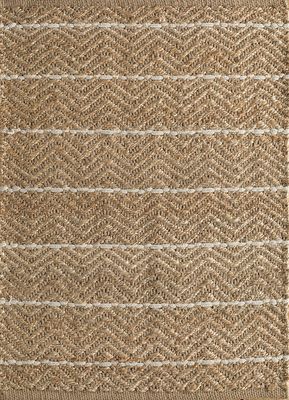  beige and brown jute and hemp flat weaves Rug