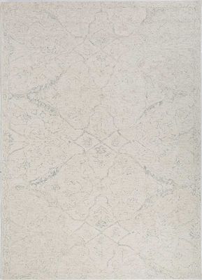  ivory wool hand tufted Rug