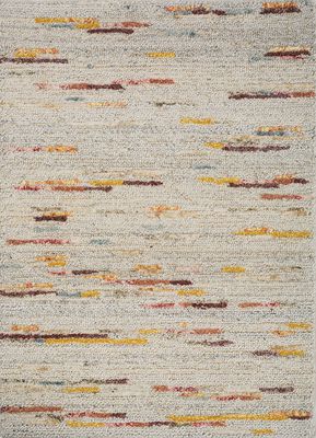  multi wool and viscose hand tufted Rug