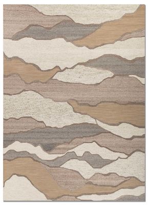  ivory wool hand tufted Rug