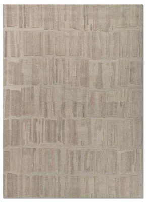  ivory wool hand tufted Rug