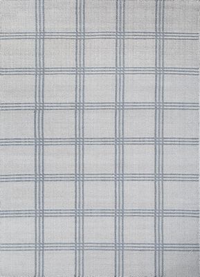  grey and black nylon hand loom Rug