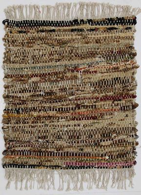  multi wool and silk flat weaves Rug
