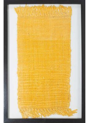  gold bamboo silk wall art Rug