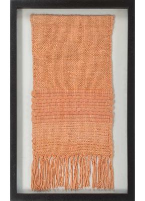  red and orange bamboo silk wall art Rug