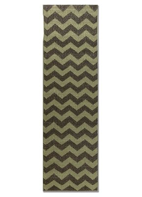  green wool flat weaves Rug