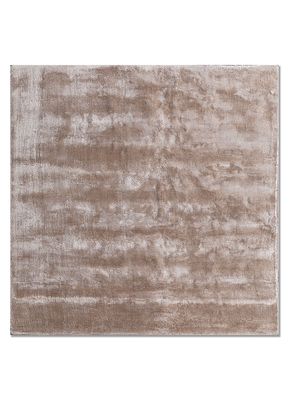 grey and black viscose hand loom Rug