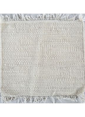 handwoven throw ivory alpaca wool hand loom Rug