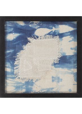  blue cotton wall art Rug