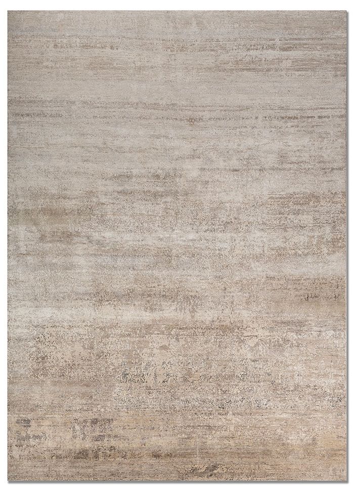 Aprezo Ivory Hand Knotted Silk Rugs - Akps-13011 - Jaipur Rugs IN