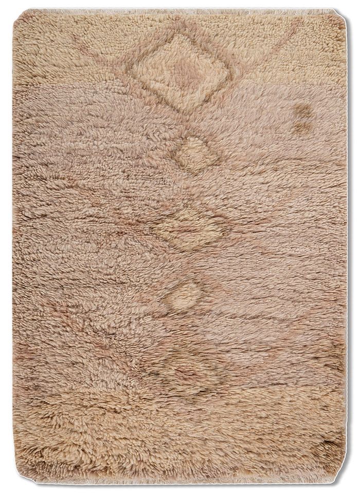 Aprezo Pink & Purple Hand Knotted Wool Rugs - Akwl-7286(Cs-01
