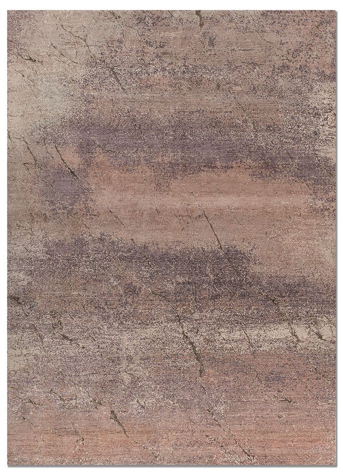 Aprezo Ivory Hand Knotted Wool & Bamboo Silk Rugs - Eskm-106