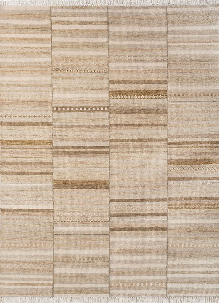 Savana Ivory Hand Knotted Wool Rugs - Lca-6005 - Jaipur Rugs ZA
