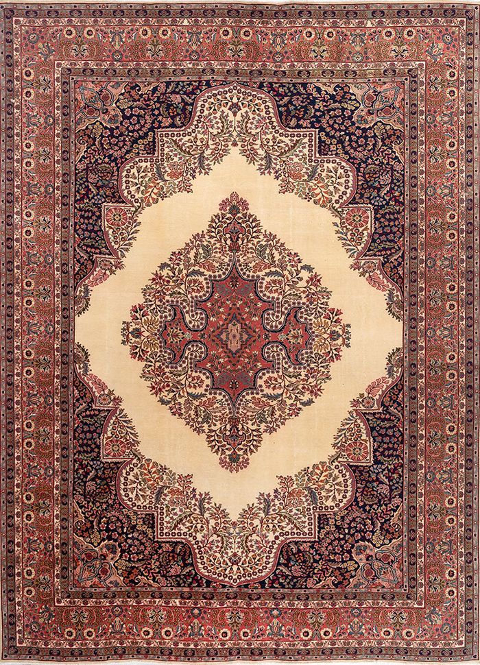 Aalam Gold Hand Knotted Wool Rugs - Pae-5005 - Jaipur Rugs US