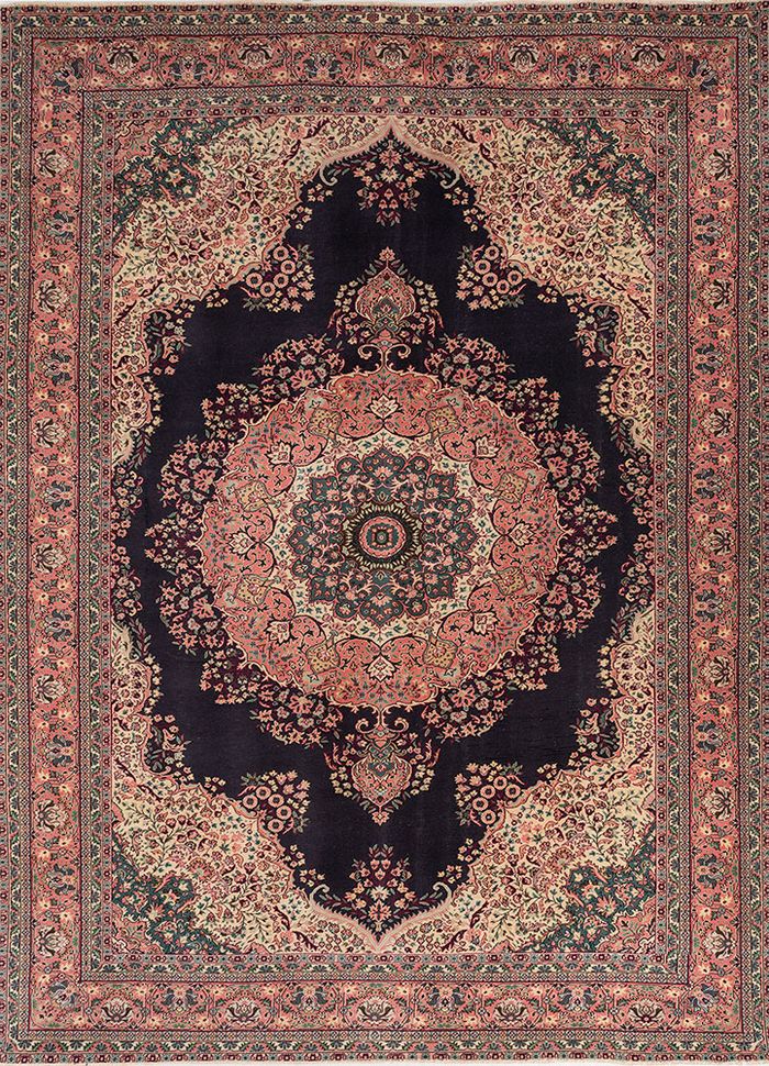 Aalam Blue Hand Knotted Wool Rugs - Pae-5015 - Jaipur Rugs US