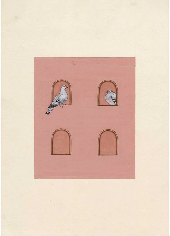 a pair of perches