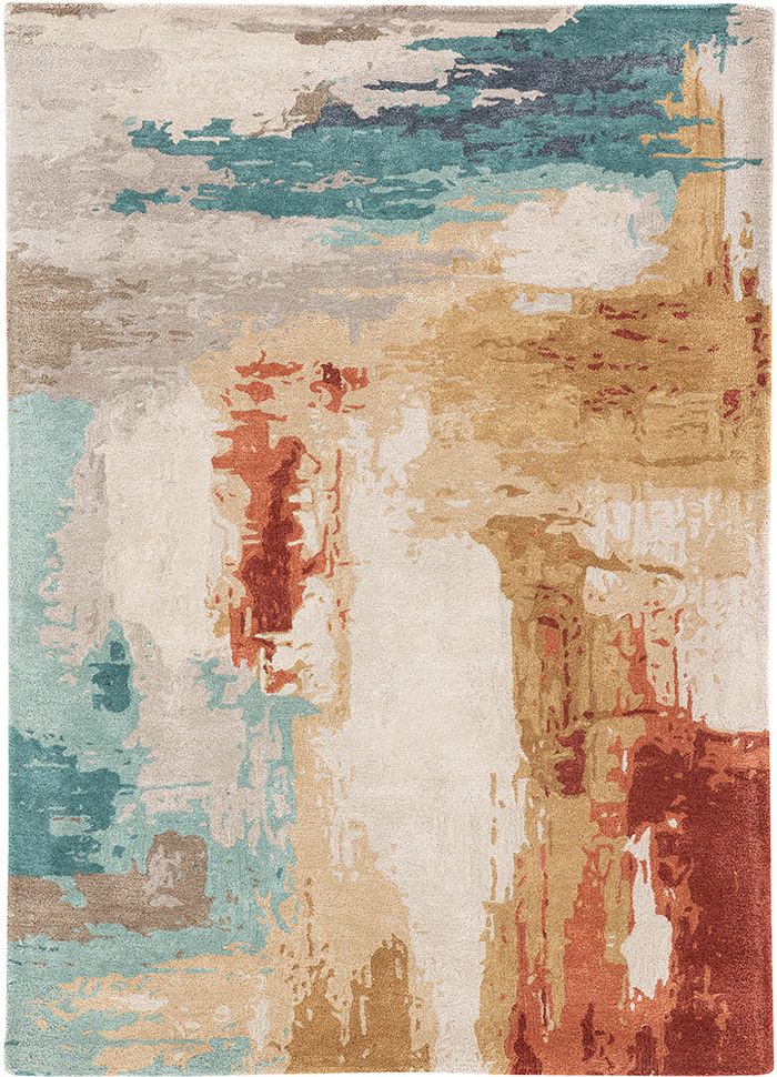 Genesis Multi Hand Tufted Wool & Viscose Rugs - Taq-4373 - Jaipur