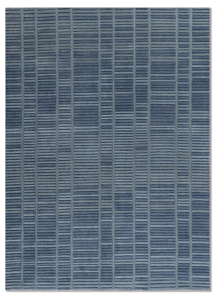 Wild Wanderlust Blue Hand Tufted Wool Rugs - Tra-3314 - Jaipur Rugs AE