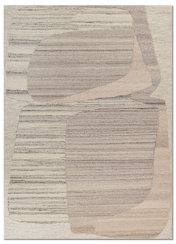 Aprezo Grey & Black Hand Tufted Wool Rugs - Tra-50486 - Jaipur Rugs US
