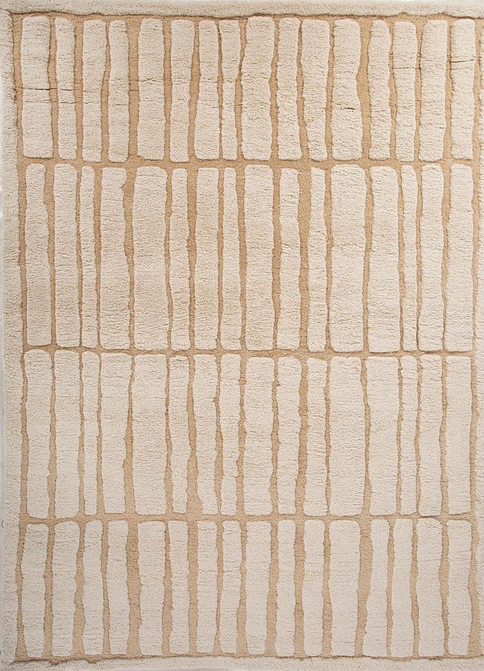 Zuri Ivory Hand Knotted Acrylic Rugs - Tx-2543 - Jaipur Rugs ZA
