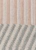 checkers ivory wool flat weaves Rug - CloseUp