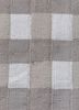 checkers ivory wool flat weaves Rug - CloseUp checkers ivory wool flat weaves Rug - CloseUp
