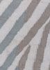 checkers ivory wool flat weaves Rug - CloseUp