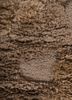 aprezo beige and brown acrylic hand knotted Rug - CloseUp
