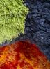 caminantes gold wool and bamboo silk hand knotted WALL ART & TAPESTRY - CloseUp caminantes gold wool and bamboo silk hand knotted WALL ART & TAPESTRY - CloseUp