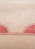 jardins du monde pink and purple wool hand knotted Rug - CloseUp